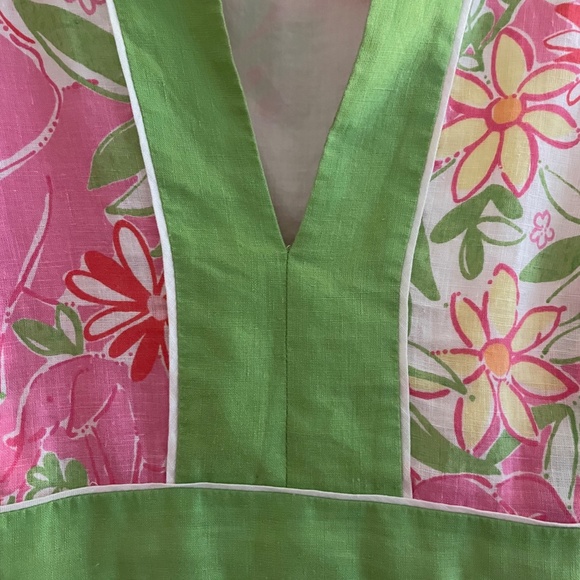 Lilly Pulitzer Linen Tunic Top - Picture 6 of 11